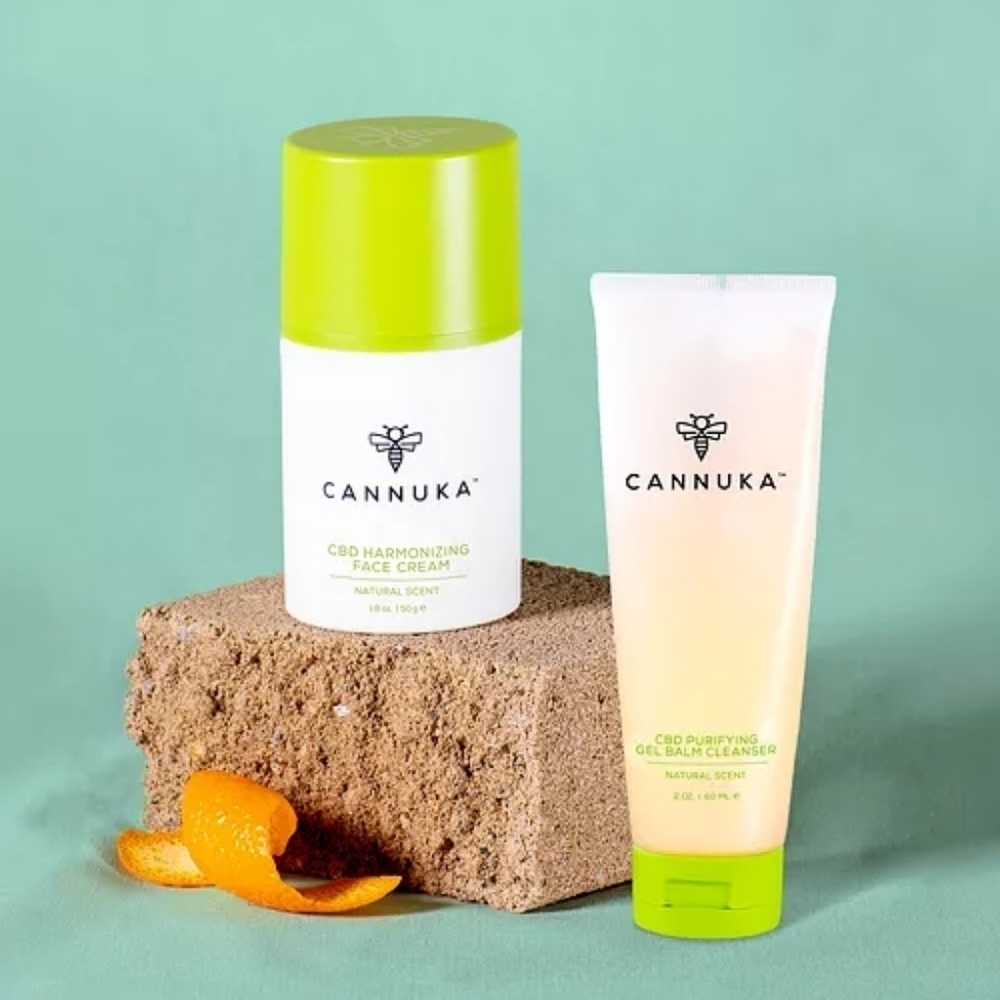Cannuka Face Cream and Gel Cleanser Set New Unisex In Box